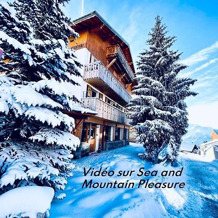 Chalet Alpe D'Huez 1850-Sea And Mountain Pleasure Avec 2 Appartements- 1 Appartement 3 Chambres 8 Couchages - 3 Salles D'Eau Et 1 Appartement 5 Chambres 12 Couchages 5 Salles D'Eau - Jacuzzi Et Sauna -Pieds Des Pistes Et Centre Bagian luar foto