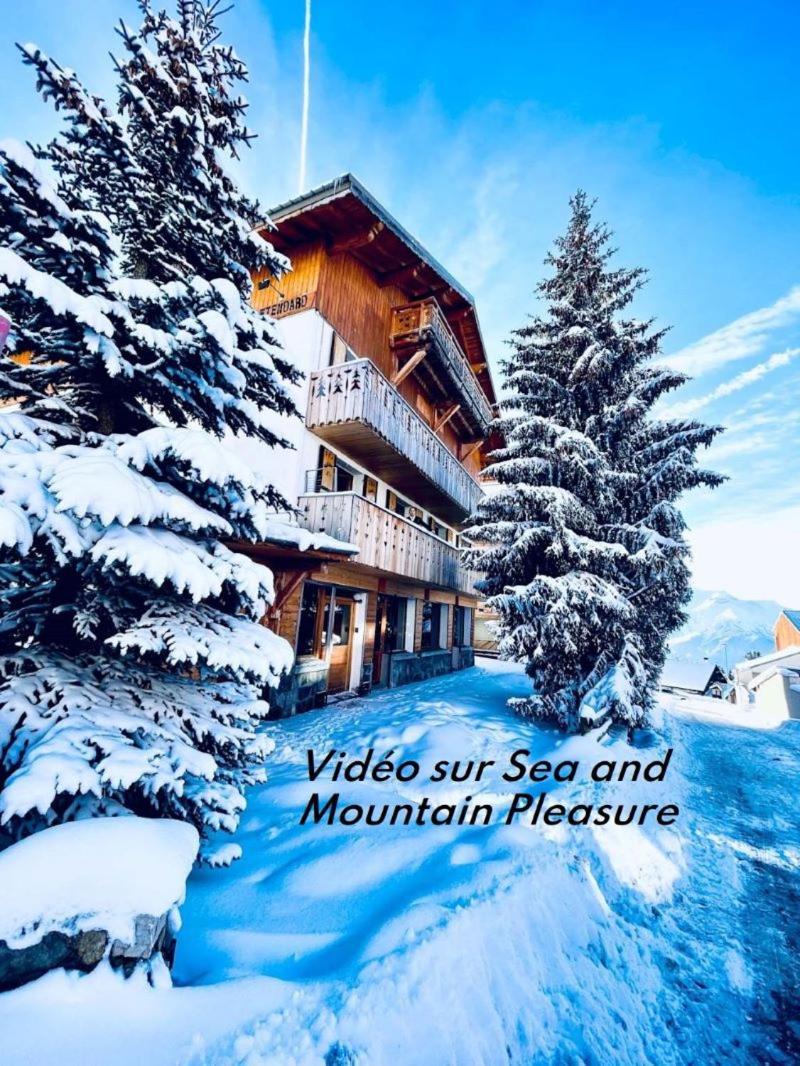 Chalet Alpe D'Huez 1850-Sea And Mountain Pleasure Avec 2 Appartements- 1 Appartement 3 Chambres 8 Couchages - 3 Salles D'Eau Et 1 Appartement 5 Chambres 12 Couchages 5 Salles D'Eau - Jacuzzi Et Sauna -Pieds Des Pistes Et Centre Bagian luar foto