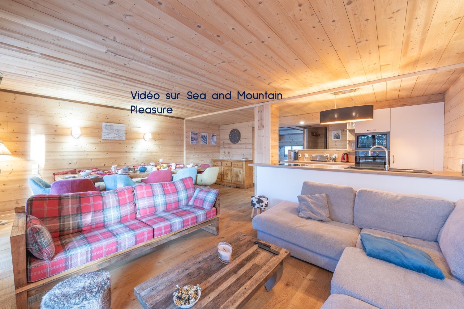 Chalet Alpe D'Huez 1850-Sea And Mountain Pleasure Avec 2 Appartements- 1 Appartement 3 Chambres 8 Couchages - 3 Salles D'Eau Et 1 Appartement 5 Chambres 12 Couchages 5 Salles D'Eau - Jacuzzi Et Sauna -Pieds Des Pistes Et Centre Bagian luar foto