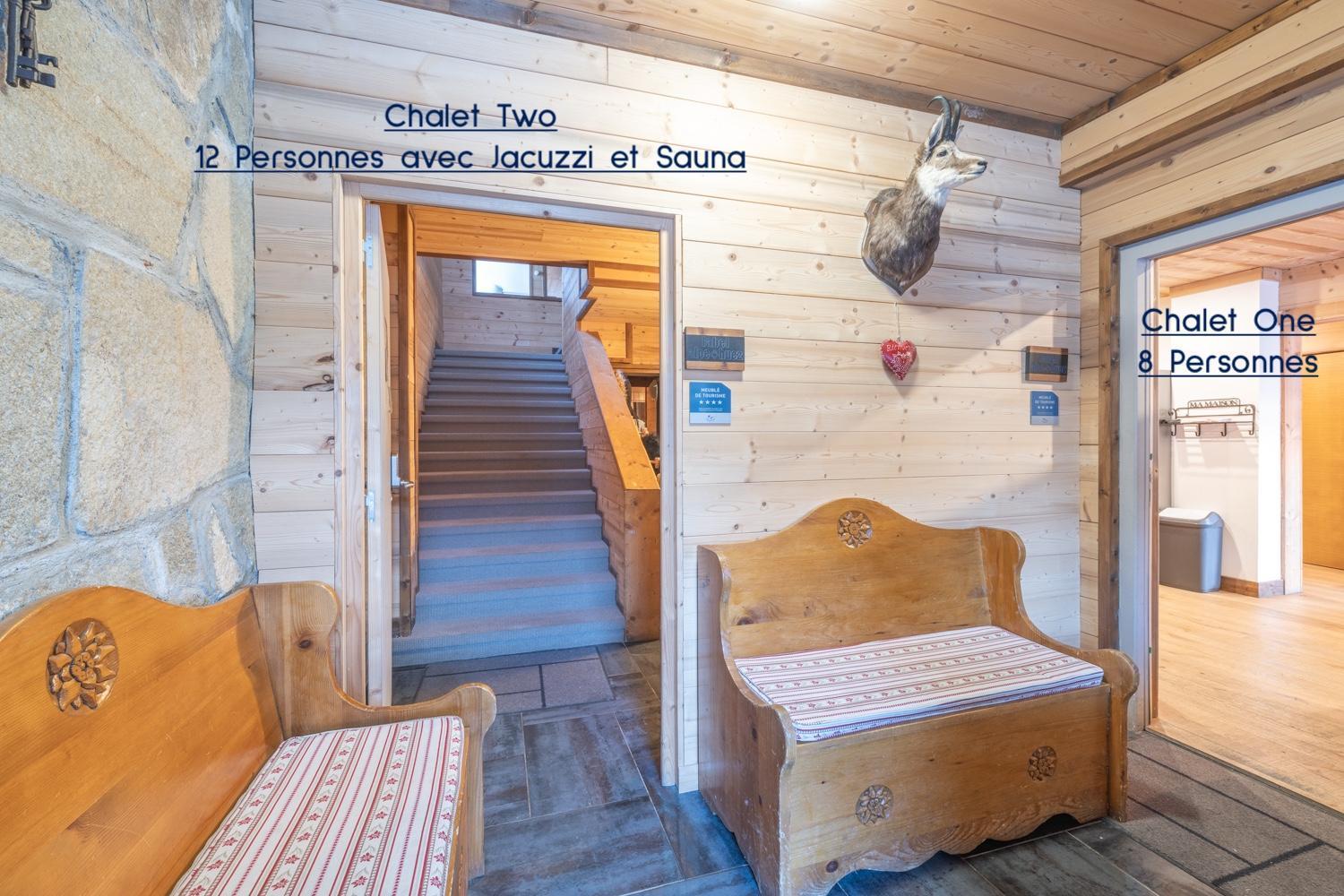 Chalet Alpe D'Huez 1850-Sea And Mountain Pleasure Avec 2 Appartements- 1 Appartement 3 Chambres 8 Couchages - 3 Salles D'Eau Et 1 Appartement 5 Chambres 12 Couchages 5 Salles D'Eau - Jacuzzi Et Sauna -Pieds Des Pistes Et Centre Bagian luar foto