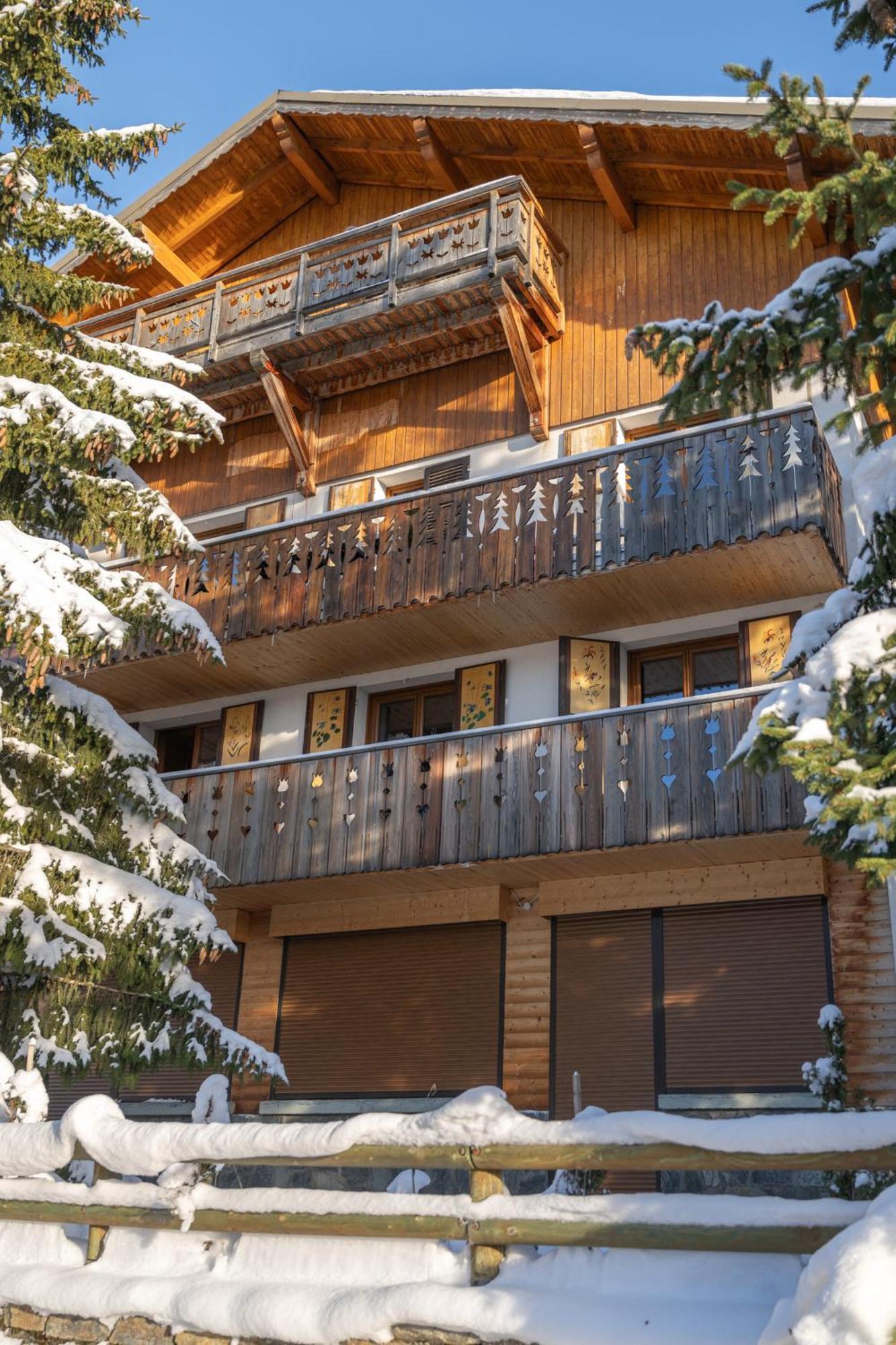 Chalet Alpe D'Huez 1850-Sea And Mountain Pleasure Avec 2 Appartements- 1 Appartement 3 Chambres 8 Couchages - 3 Salles D'Eau Et 1 Appartement 5 Chambres 12 Couchages 5 Salles D'Eau - Jacuzzi Et Sauna -Pieds Des Pistes Et Centre Bagian luar foto