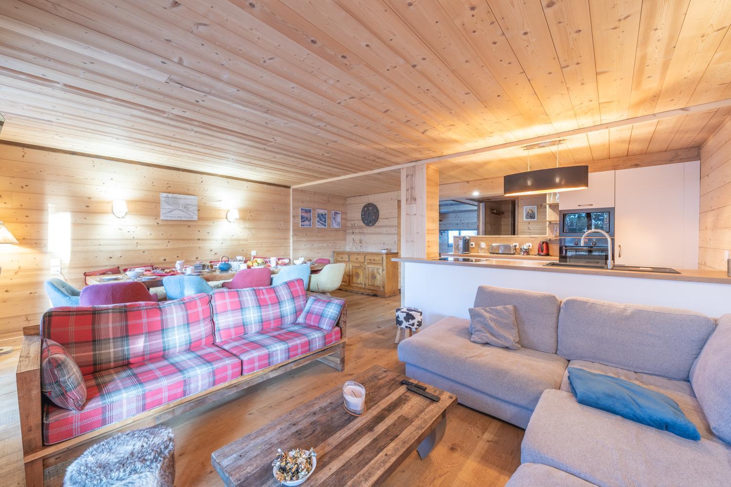 Chalet Alpe D'Huez 1850-Sea And Mountain Pleasure Avec 2 Appartements- 1 Appartement 3 Chambres 8 Couchages - 3 Salles D'Eau Et 1 Appartement 5 Chambres 12 Couchages 5 Salles D'Eau - Jacuzzi Et Sauna -Pieds Des Pistes Et Centre Bagian luar foto